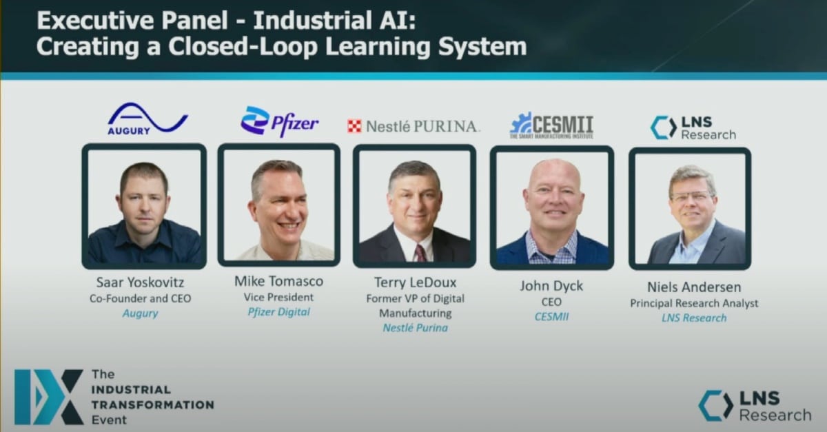 Industrial transformation panel
