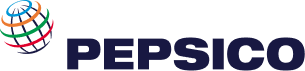 Pepsico logo with a green background.
