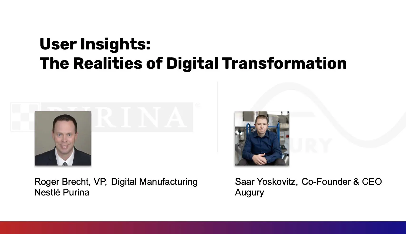 Users experience the realities of digital transformation.